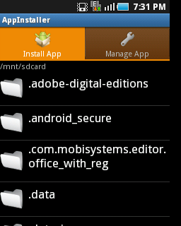 Backup File Installer Android, AppInstaller.apk